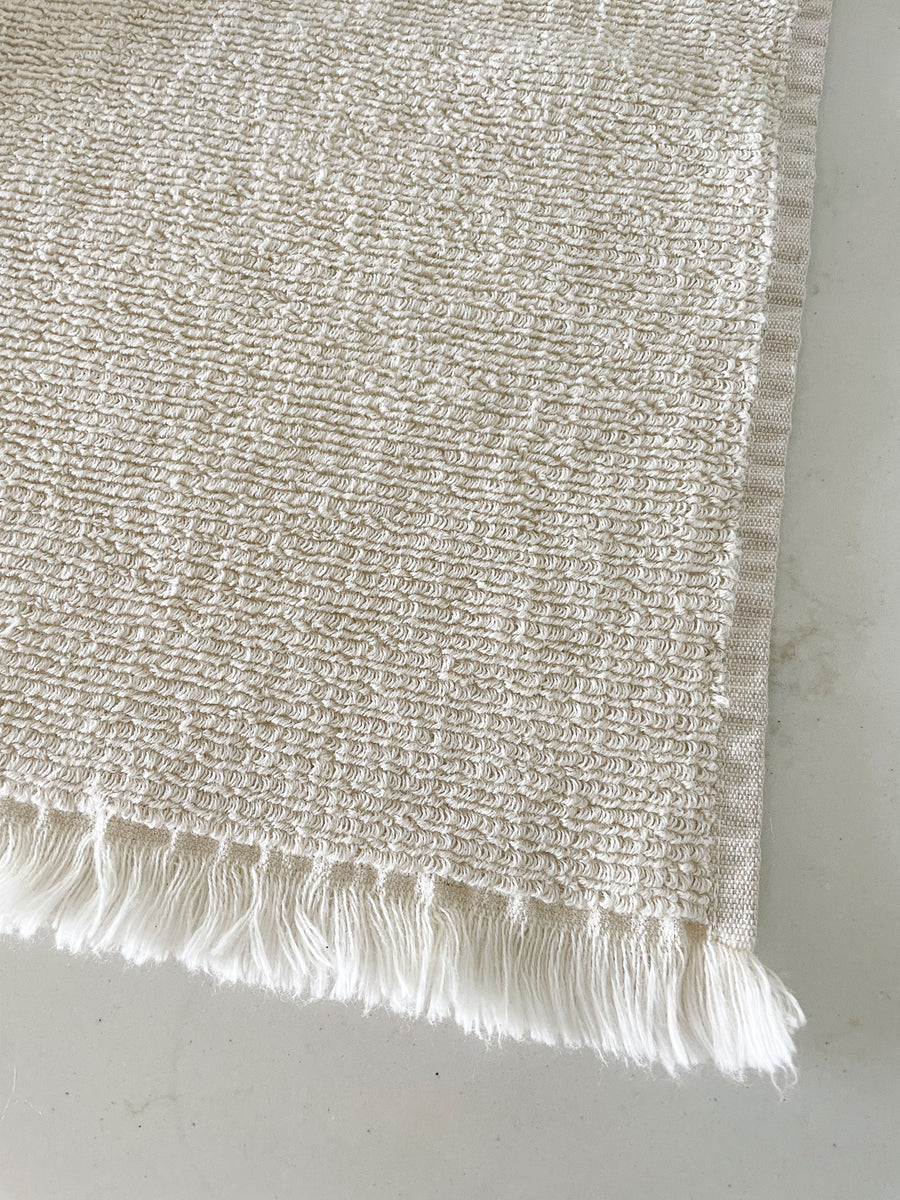 Anaya Euro Cotton Waffle Luxury Bath Towel - Beige